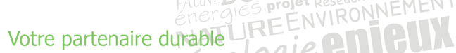 Votre partenaire durable
